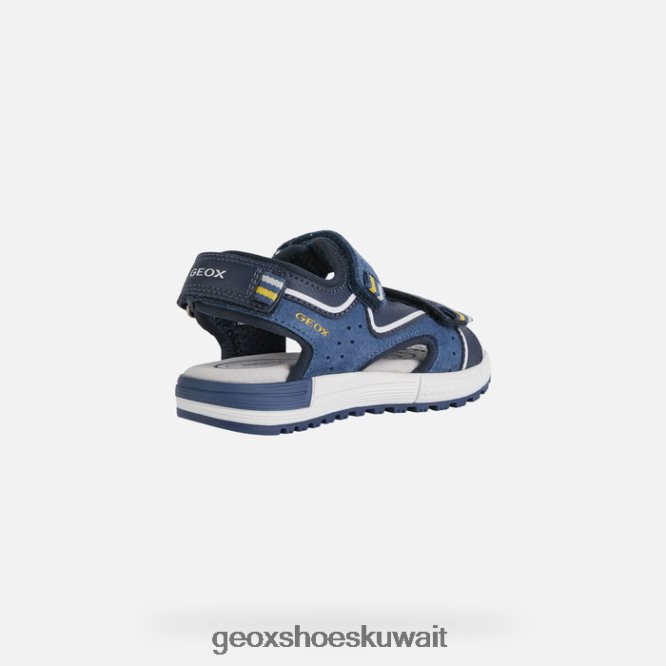 Geox BLL84T1395 Sandal Alben Boy Navy/Avio