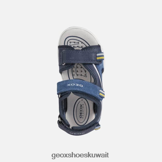 Geox BLL84T1395 Sandal Alben Boy Navy/Avio