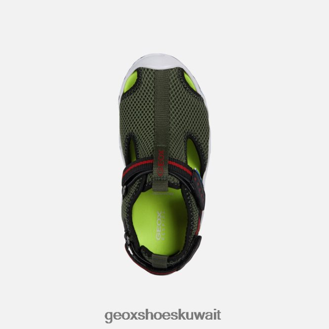 Geox BLL84T1871 Wader Junior Military