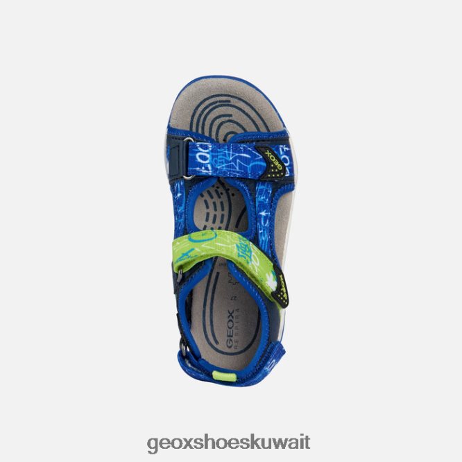 Geox BLL84T1957 Borealis Boy Navy/Lime