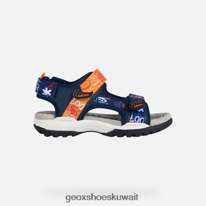 Geox BLL84T1958 Borealis Boy Navy/Orange