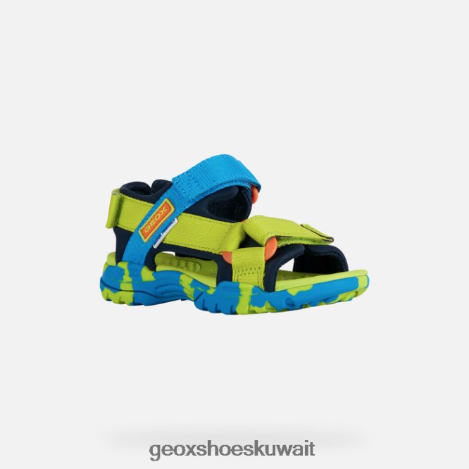 Geox BLL84T1962 Borealis Boy Lime/Sky