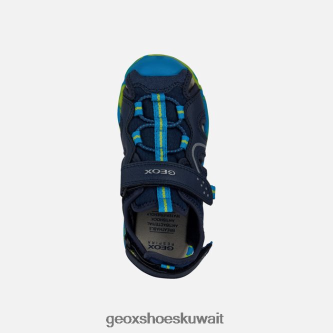 Geox BLL84T1973 Borealis Boy Navy/Lime