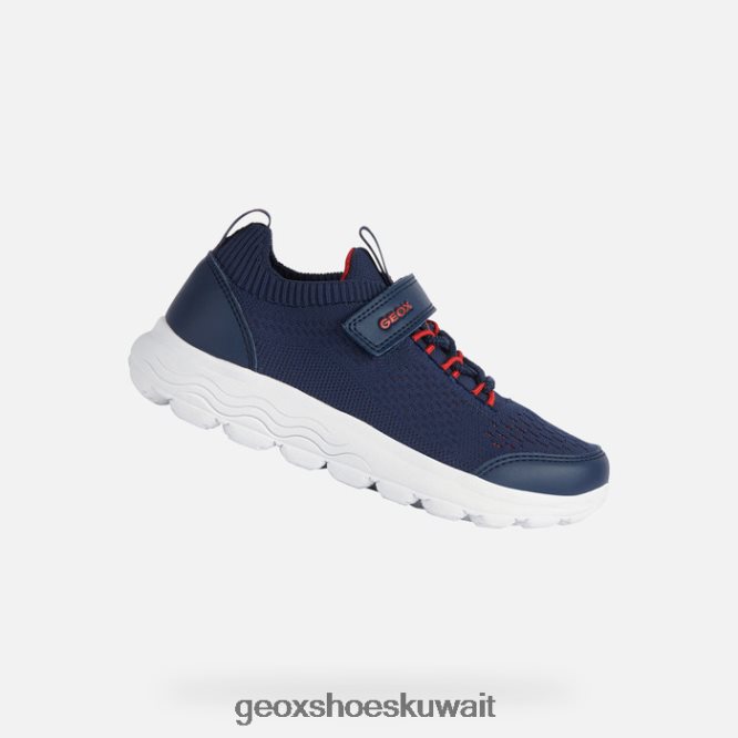 Geox BLL84T1018 Spherica Junior Navy/Red