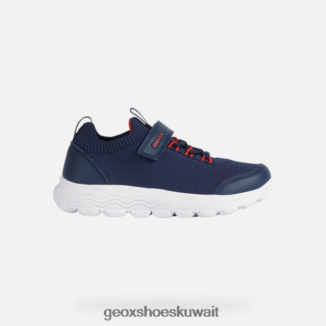 Geox BLL84T1018 Spherica Junior Navy/Red