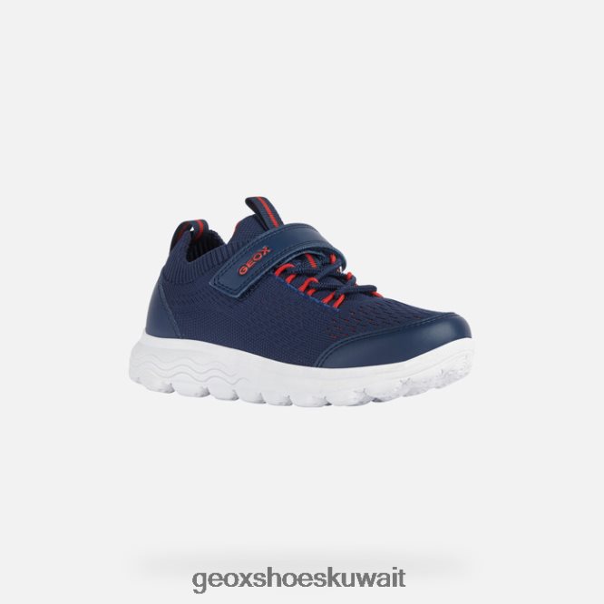 Geox BLL84T1018 Spherica Junior Navy/Red