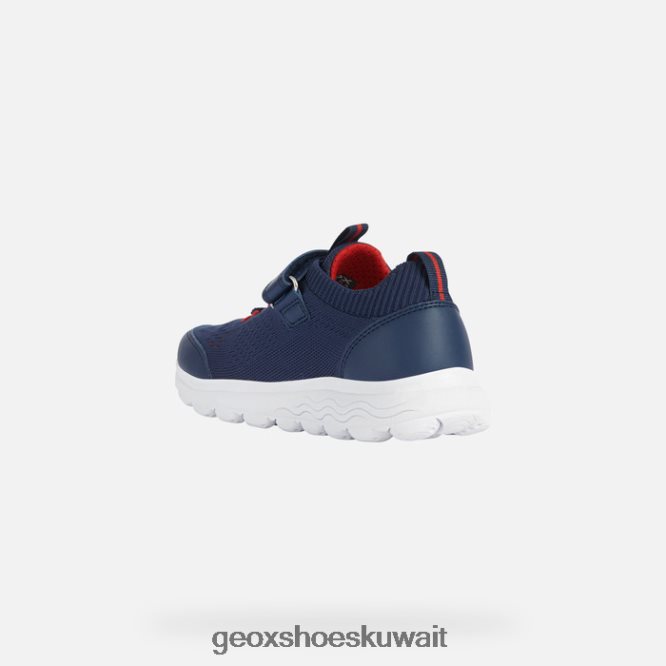 Geox BLL84T1018 Spherica Junior Navy/Red