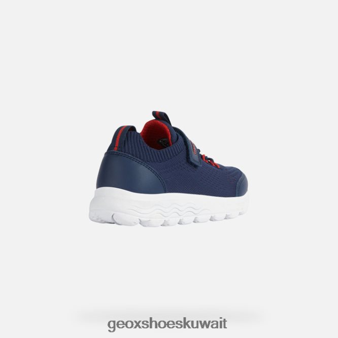 Geox BLL84T1018 Spherica Junior Navy/Red