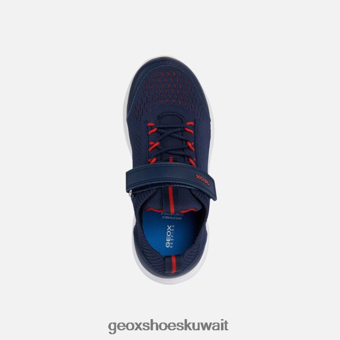 Geox BLL84T1018 Spherica Junior Navy/Red