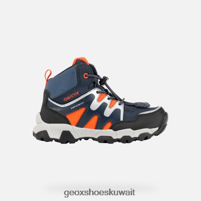 Geox BLL84T1032 Magnetar Abx Junior Navy/Orange