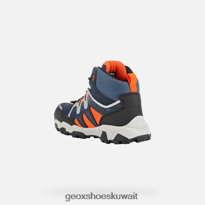 Geox BLL84T1032 Magnetar Abx Junior Navy/Orange