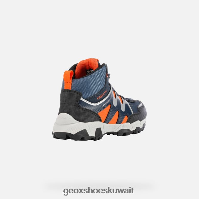 Geox BLL84T1032 Magnetar Abx Junior Navy/Orange