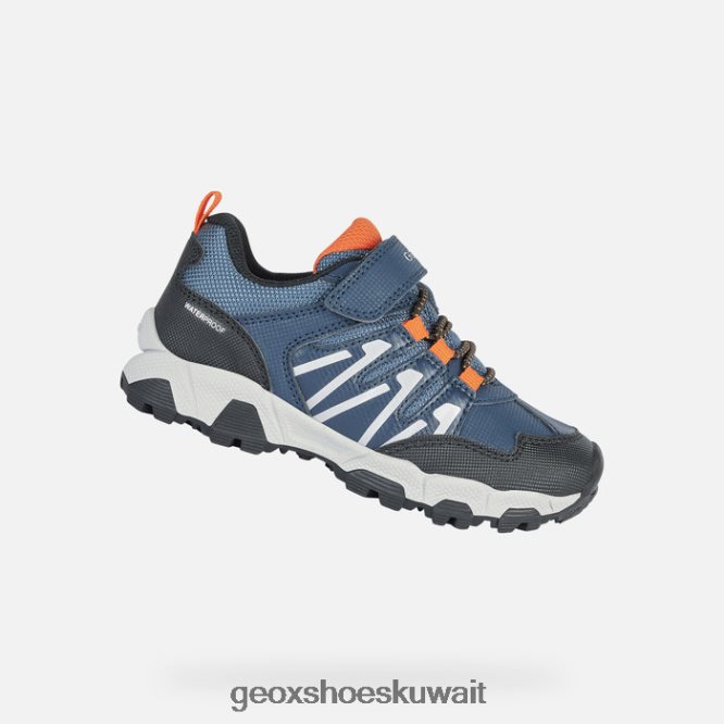 Geox BLL84T1051 Magnetar Abx Junior Navy/Orange