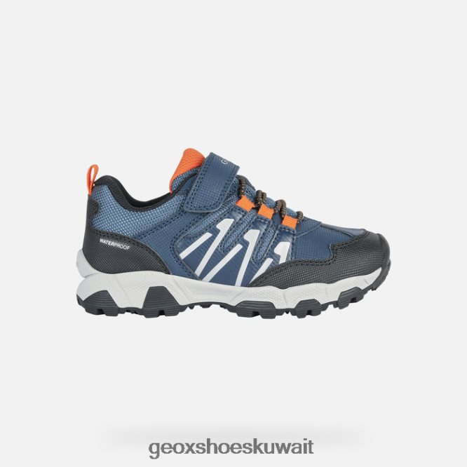 Geox BLL84T1051 Magnetar Abx Junior Navy/Orange