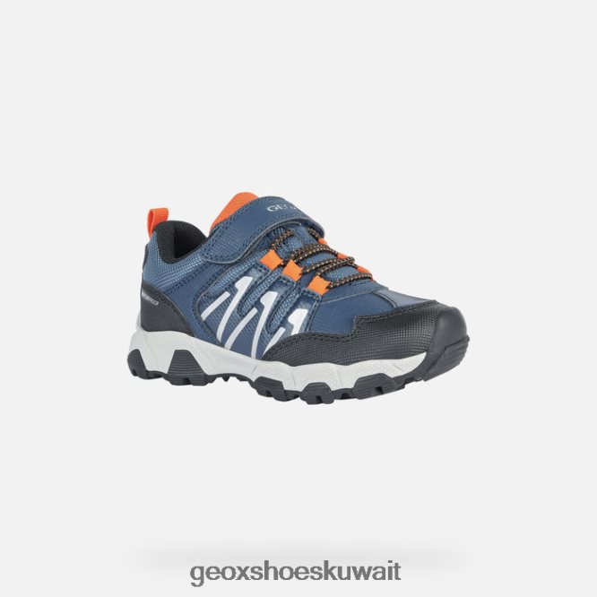 Geox BLL84T1051 Magnetar Abx Junior Navy/Orange