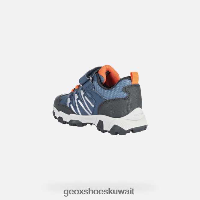 Geox BLL84T1051 Magnetar Abx Junior Navy/Orange