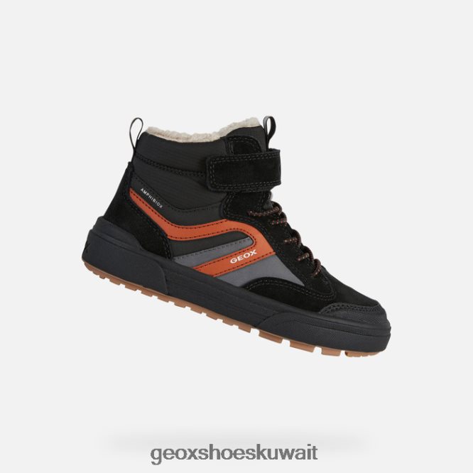 Geox BLL84T1076 Weemble Abx Junior Black/Rust
