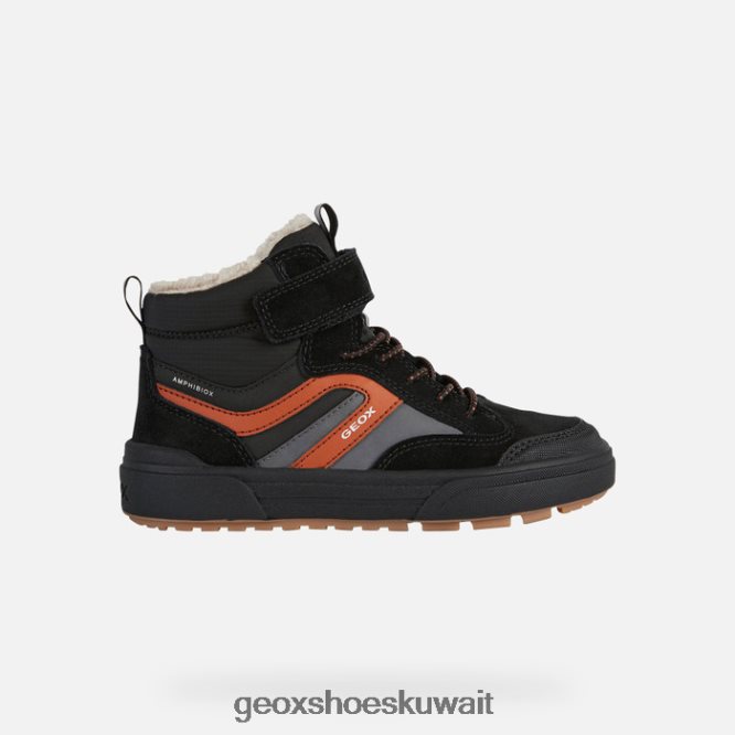 Geox BLL84T1076 Weemble Abx Junior Black/Rust