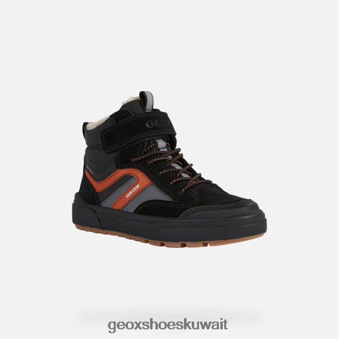 Geox BLL84T1076 Weemble Abx Junior Black/Rust