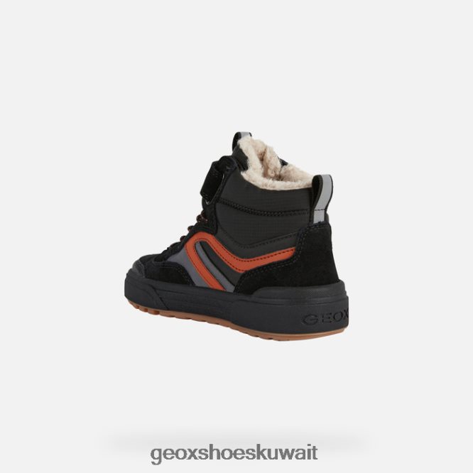 Geox BLL84T1076 Weemble Abx Junior Black/Rust
