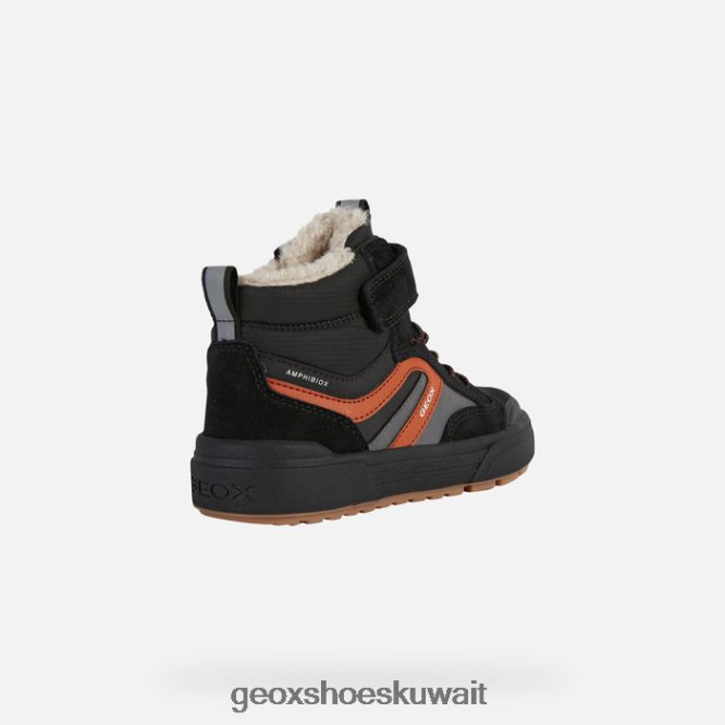 Geox BLL84T1076 Weemble Abx Junior Black/Rust