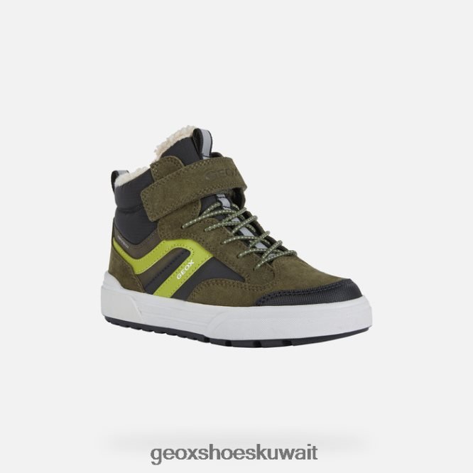 Geox BLL84T1077 Weemble Abx Junior Dark Green/Lime Green