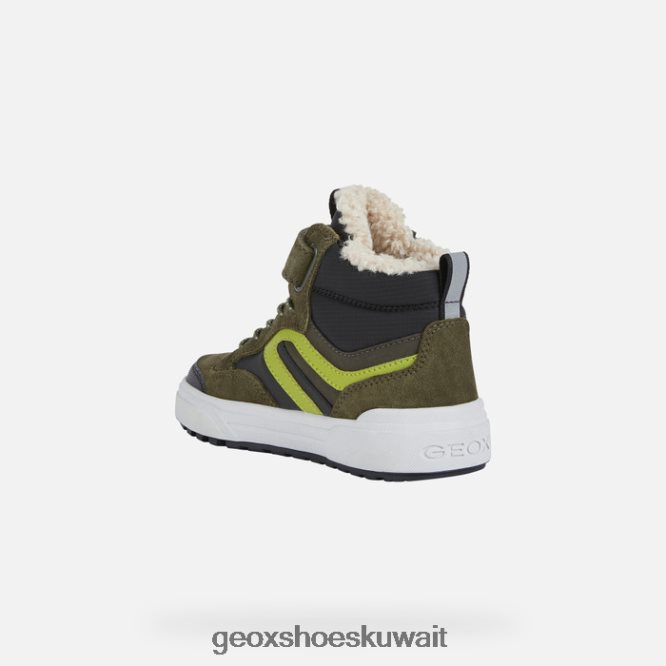 Geox BLL84T1077 Weemble Abx Junior Dark Green/Lime Green