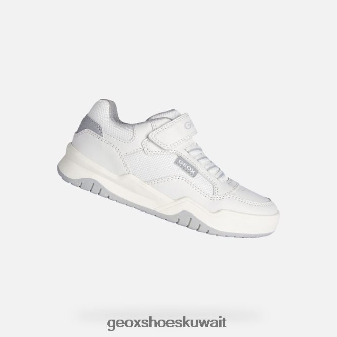 Geox BLL84T1266 Perth Boy White/Light Grey