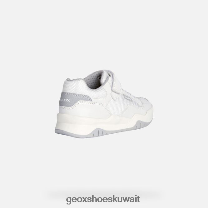 Geox BLL84T1266 Perth Boy White/Light Grey