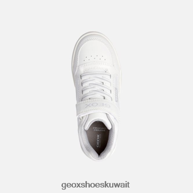Geox BLL84T1266 Perth Boy White/Light Grey