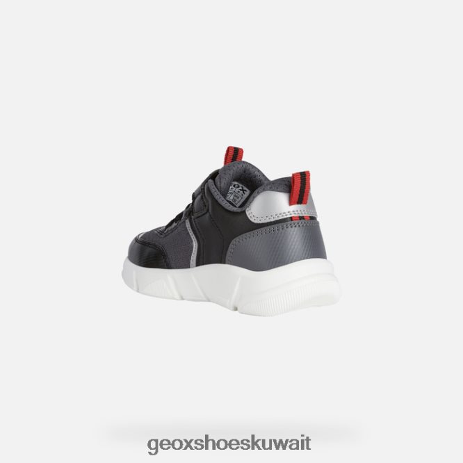 Geox BLL84T1268 Aril Boy Black/Silver