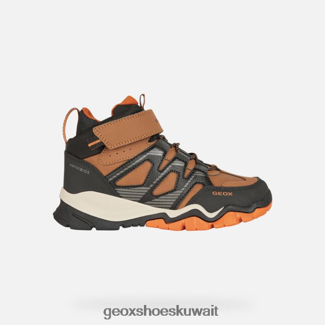 Geox BLL84T1273 Montrack Abx Boy Lt Brown/Black