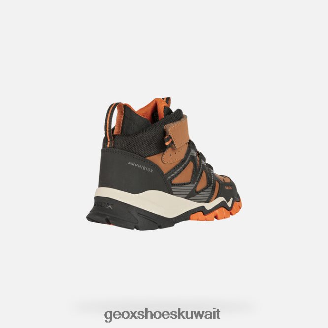 Geox BLL84T1273 Montrack Abx Boy Lt Brown/Black