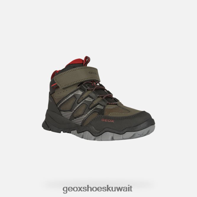 Geox BLL84T1274 Montrack Abx Boy Military/Black