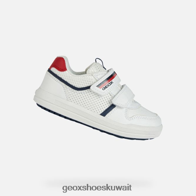 Geox BLL84T1276 Arzach Boy White/Navy