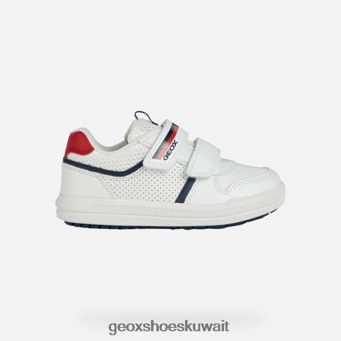 Geox BLL84T1276 Arzach Boy White/Navy