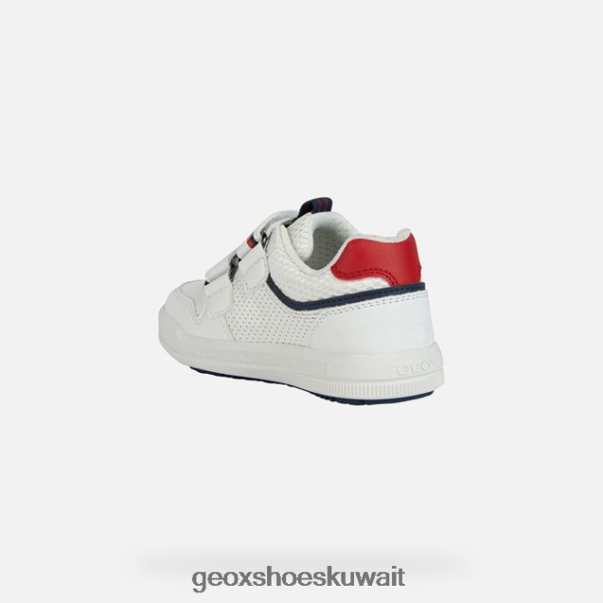 Geox BLL84T1276 Arzach Boy White/Navy