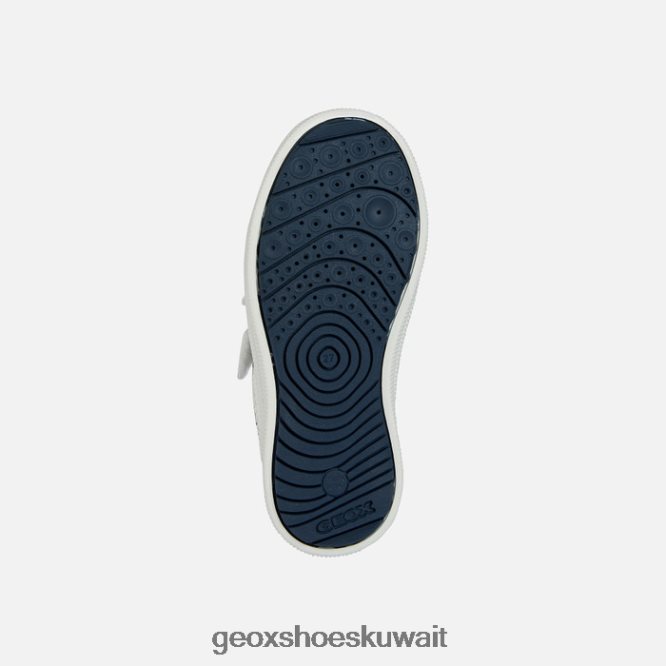 Geox BLL84T1276 Arzach Boy White/Navy