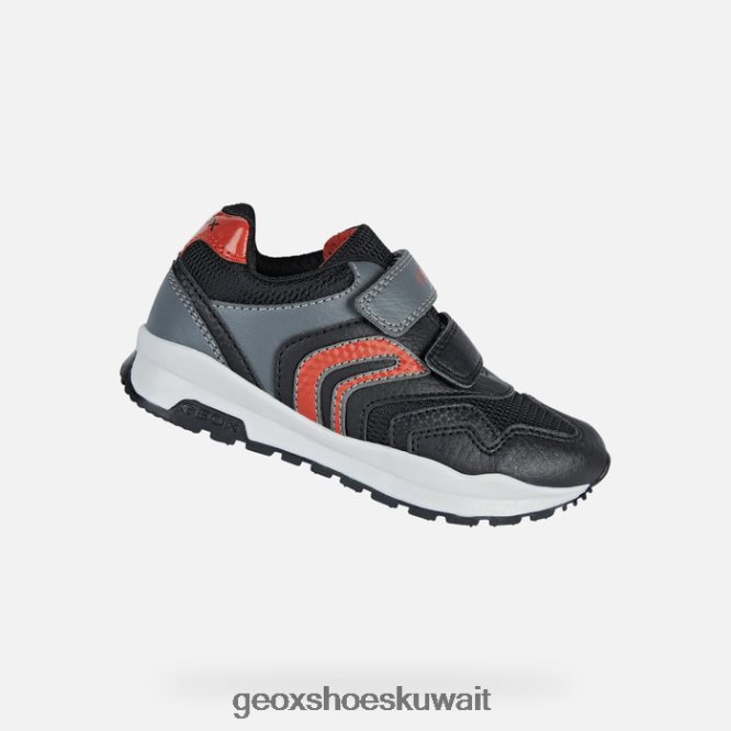 Geox BLL84T1285 Pavel Boy Black/Red
