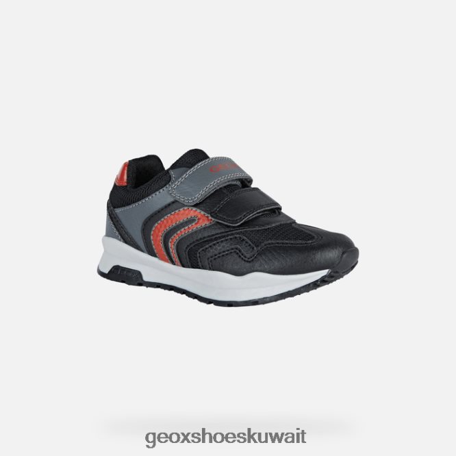 Geox BLL84T1285 Pavel Boy Black/Red