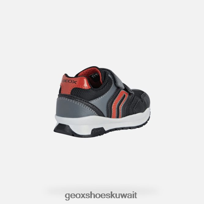 Geox BLL84T1285 Pavel Boy Black/Red