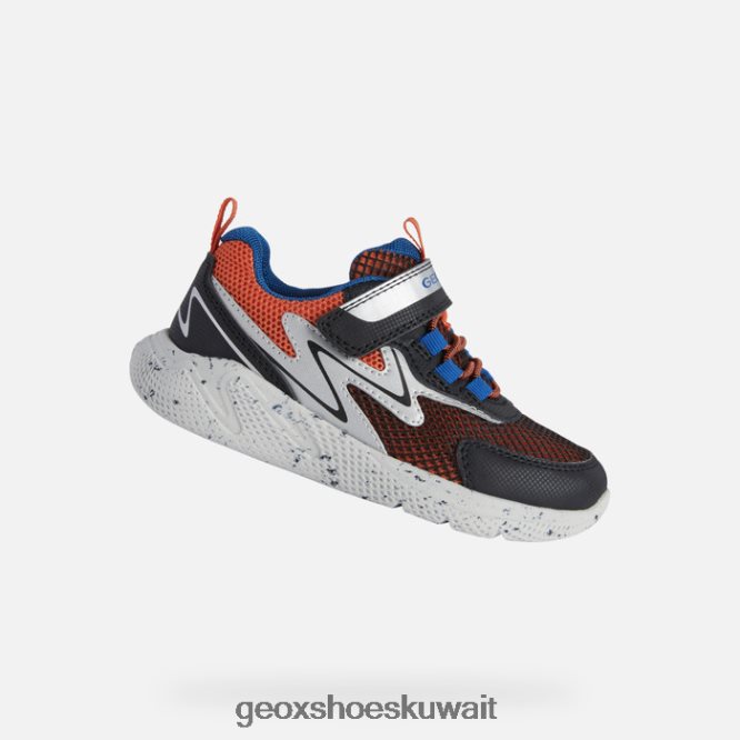 Geox BLL84T1289 Sprintye Boy Orange/Black