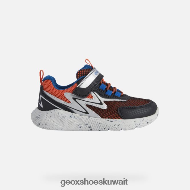 Geox BLL84T1289 Sprintye Boy Orange/Black