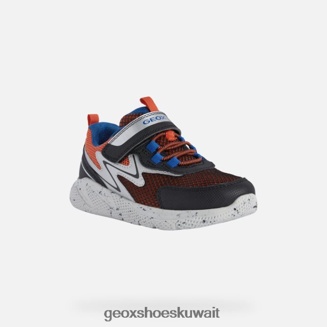 Geox BLL84T1289 Sprintye Boy Orange/Black