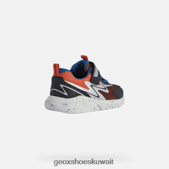 Geox BLL84T1289 Sprintye Boy Orange/Black