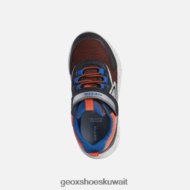 Geox BLL84T1289 Sprintye Boy Orange/Black