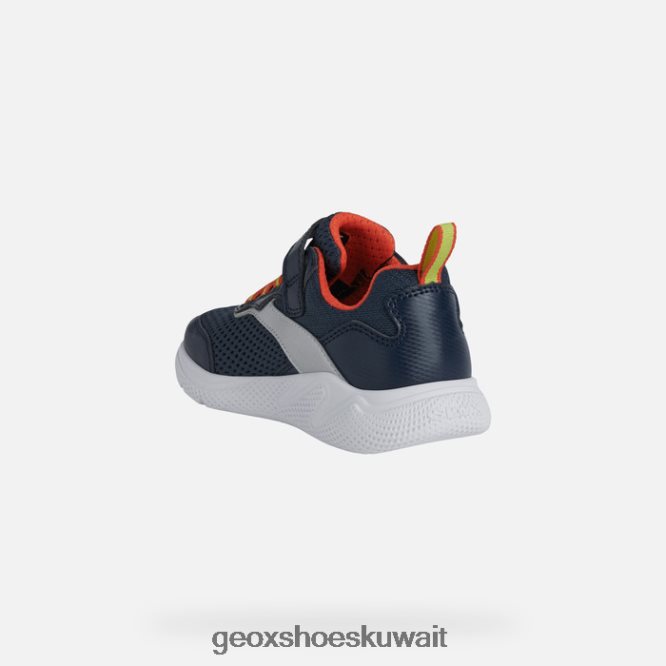 Geox BLL84T1293 Sprintye Boy Navy/Silver