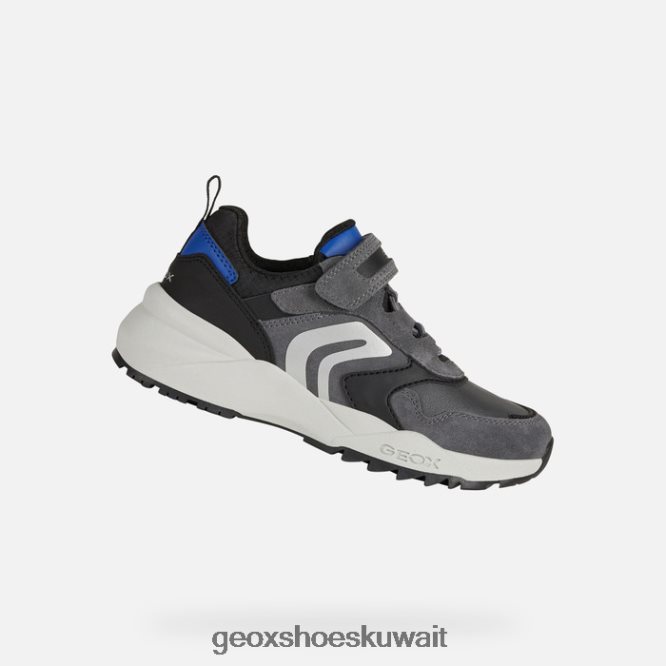 Geox BLL84T1297 Heevok Boy Dark Grey/Royal