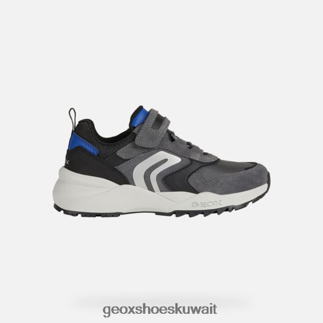 Geox BLL84T1297 Heevok Boy Dark Grey/Royal
