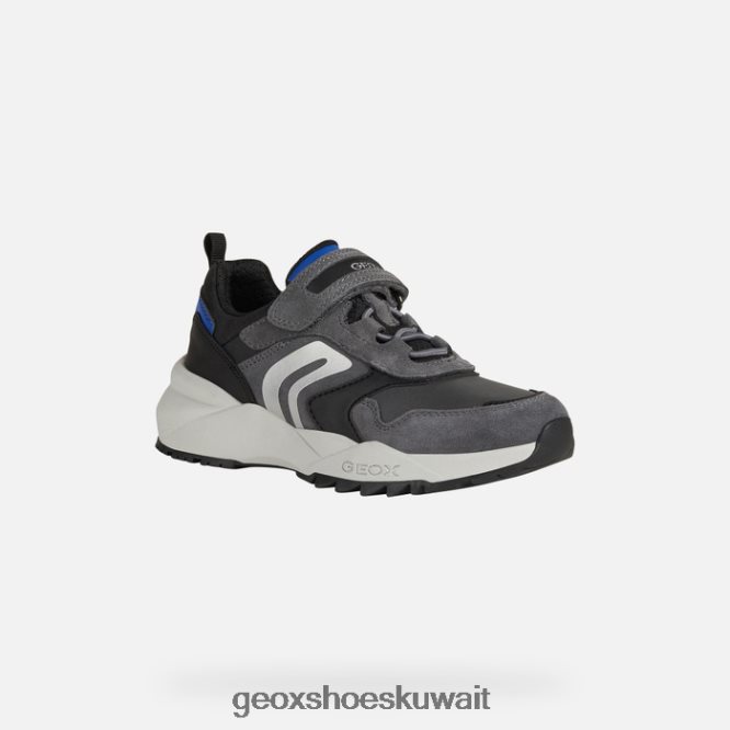 Geox BLL84T1297 Heevok Boy Dark Grey/Royal